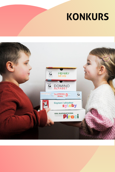 Wygraj gry, książki i zabawki dla dzieci!