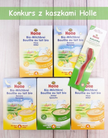 Konkurs z mleczną kaszką Holle