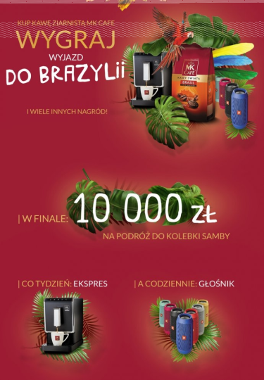 Loteria: Wygraj wyjazd do Brazylii!