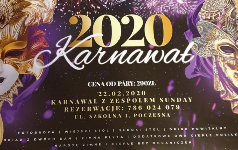 Poczesna: Wygraj zaproszenie na bal karnawałowy