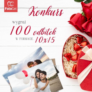Wygraj usługę wywołania 100 ZDJĘĆ w FORMACIE 10x15
