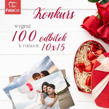 Wygraj usługę wywołania 100 ZDJĘĆ w FORMACIE 10x15