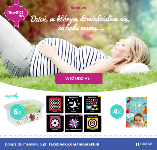Konkurs "Dzień, w którym dowiedziałam się, że będę mamą..."