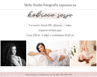 Konkurs "Kobieca sesja zdjęciowa"