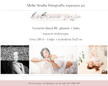 Konkurs "Kobieca sesja zdjęciowa"