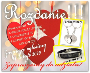 Konkurs "Walentynkowe rozdanie"