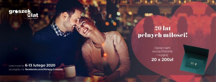 Konkurs "20 lat pełnych miłości"
