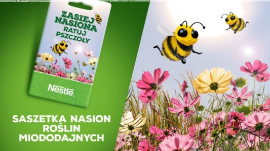 Konkurs "Odbierz nasiona i ratuj pszczoły"