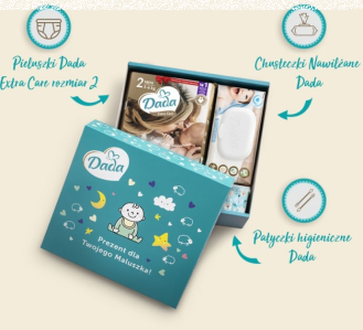 Wypełnij formularz i otrzymaj powitalną paczkę DADA