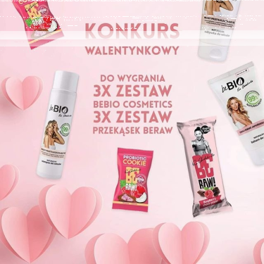 Konkurs walentynkowy od beBIO cosmetics