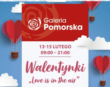 Bydgoszcz: Konkurs "Galeria Pomorska - Love is in the air"