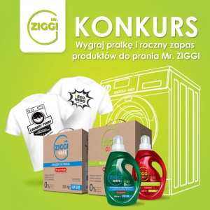 Konkurs "Najbardziej kreatywne zdjęcie z proszkiem lub płynem Mr. ZIGGI"