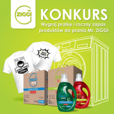Konkurs "Najbardziej kreatywne zdjęcie z proszkiem lub płynem Mr. ZIGGI"
