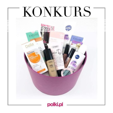Konkurs "Poniedziałki z Polki.pl - pudełko kosmetyków 25"