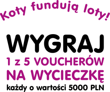 Konkurs "Koty fundują loty" Lidl