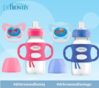 Wygraj kubek-niekapek i smoczek od Dr Brown's!