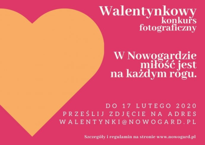 Nowogard: Walentynkowy Konkurs Fotograficzny