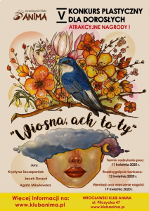 Konkurs plastyczny dla dorosłych "Wiosna, ach to ty"