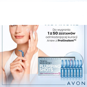 Konkurs "ANEW odmładzająca kuracja do twarzy w ampułkach z ProtinolemTM"