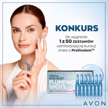 Konkurs "ANEW odmładzająca kuracja do twarzy w ampułkach z ProtinolemTM"