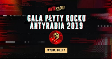 Wygraj bilety na Galę Płyty Rocku Antyradia 2019! do godz. 10:00