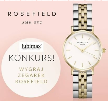 Wygraj zegarek marki Rosefield