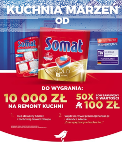 Konkurs "Kuchnia marzeń od Somat" Auchan