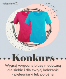 Wygraj wygodną bluzę medyczną dla siebie i swojej koleżanki