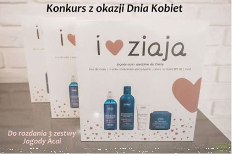 Wygraj zestaw Ziaja Jagody Acai