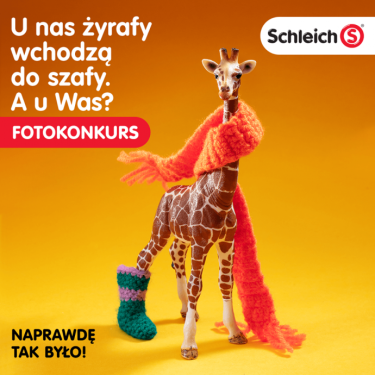 Konkurs fotograficzny "U nas żyrafy wchodzą do szafy. A u Was?"