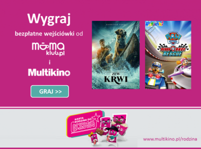Konkurs "Co tydzień wejściówki do Multikina od mamaklub.pl"
