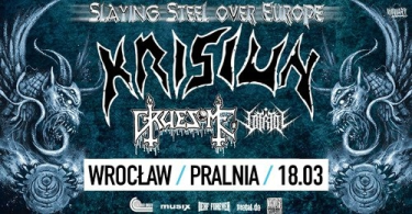 Wrocław: Konkurs "Krisiun, Gruesome i Vitrio - koncert we Wrocławiu" do godz. 12:00