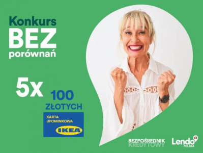 Wygraj kupon na 100 zł do IKEA