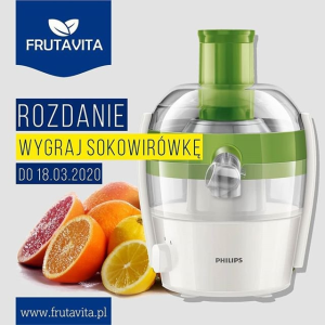 Wygraj sokowirówkę firmy PHILIPS