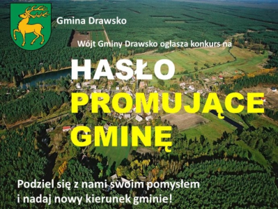 Konkurs "Najciekawsze hasło promujące Gminę Drawsko"