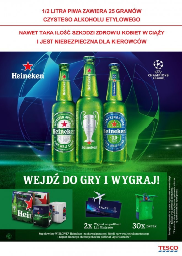 Konkurs "Heineken w Tesco 2020" 18+