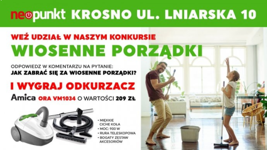 Krosno: Konkurs "Wiosenne Porządki"