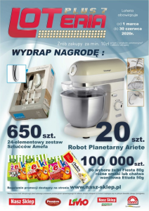 Loteria "Plus 7" Nasz Sklep, 18+