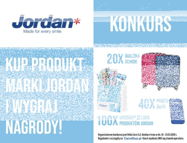 Konkurs "Jordan – powitaj wiosnę uśmiechem" Carrefour