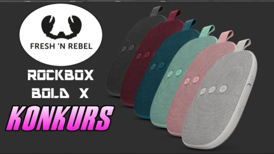 Wygraj bezprzewodowy głośnik Fresh 'N Rebel Rockbox Bold X