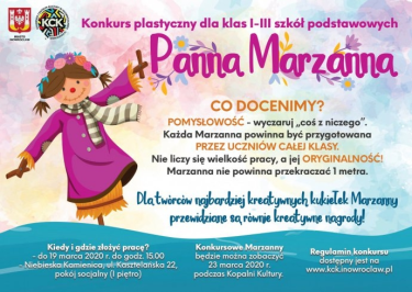 Kujawy, Inowrocław: Wiosenny konkurs KCK "Zrób Pannę Marzannę"