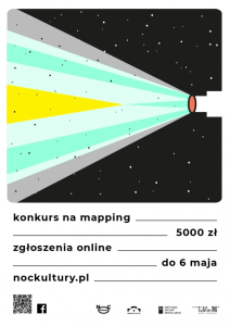 Konkurs "Stwórz mapping na Noc Kultury i wygraj 5000zł"