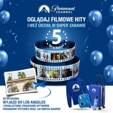 Konkurs "5 urodziny Paramount Channel"