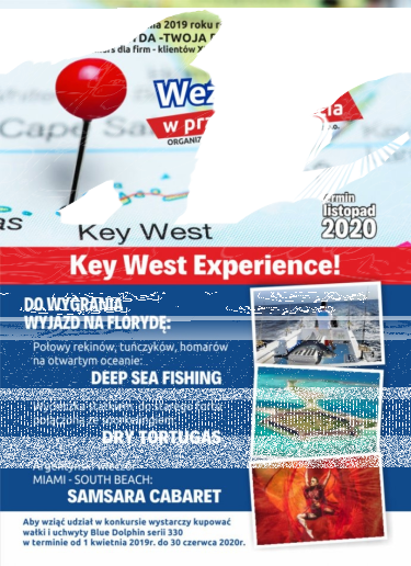 Konkurs dla firm - "FLORYDA - TWOJA PRZYGODA ŻYCIA"