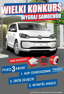 Konkurs "KUP OGRODZENIE POLBRAM I WYGRAJ SAMOCHÓD"