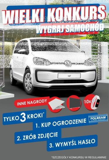 Konkurs "KUP OGRODZENIE POLBRAM I WYGRAJ SAMOCHÓD"