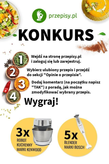 Konkurs "Skomentuj i dodaj szczyptę od siebie!"