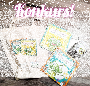 Wygraj 2 części książki "Emocje i rozterki żabki Amelki", kubek i torba z żabką