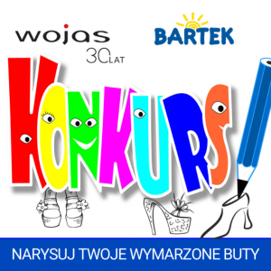 Konkurs plastyczny dla dzieci "Narysuj Twoje wymarzone buty"