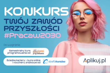 Konkurs "Twój Zawód Przyszłości"